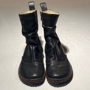 El Naturalista Black Nido Ella Boots - Size 39 EU/ 8 to 8.5 US